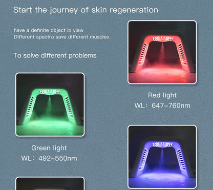 7 Colors LED Facial Mask PDT Light Therapy